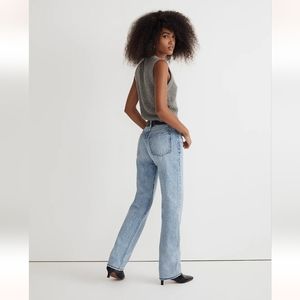 Madewell curvy 90s straight Jean's 27
